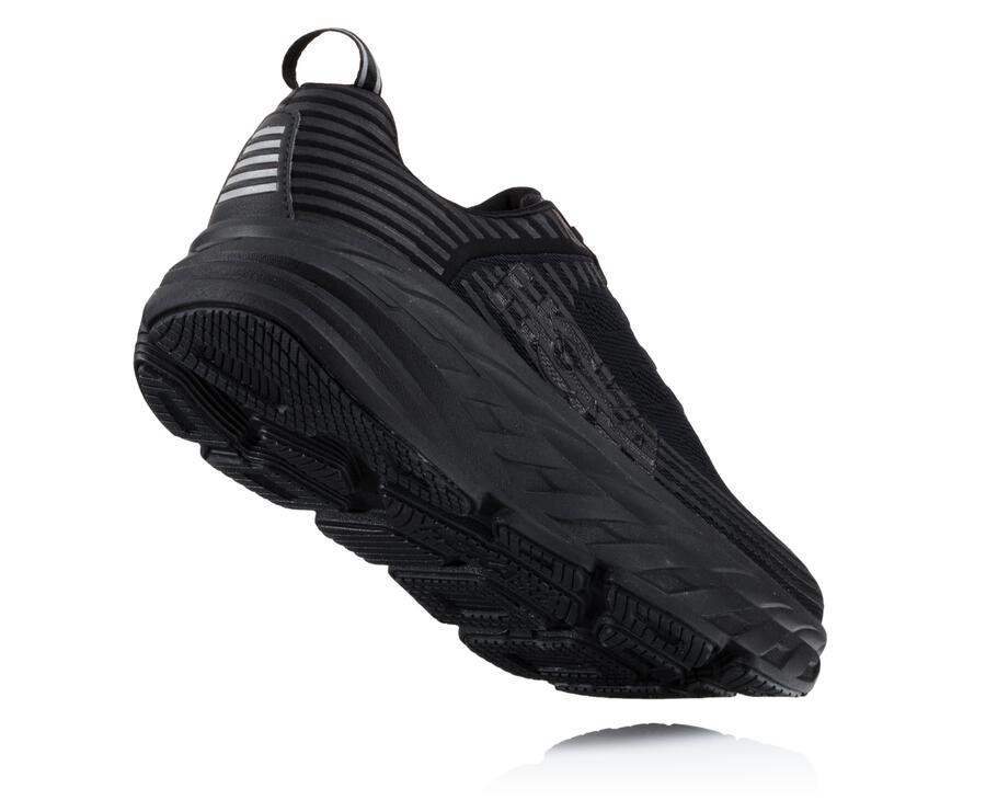 Tenis Hoka One One Hombre Negros - Bondi 6 - GYCH06978